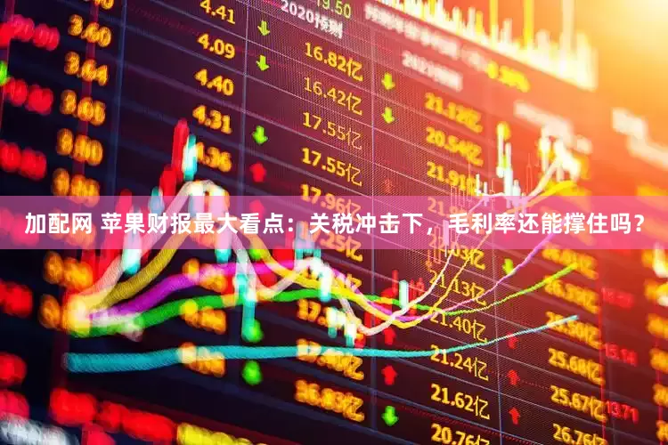 加配网 苹果财报最大看点：关税冲击下，毛利率还能撑住吗？