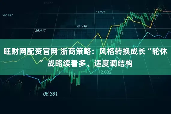 旺财网配资官网 浙商策略：风格转换成长“轮休” 战略续看多、适度调结构